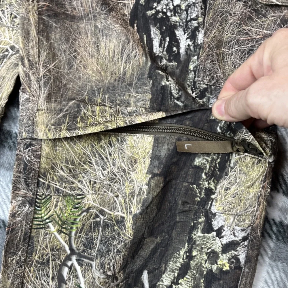 Magellan Convertible Zip Off Pant Youth L 29X29 Mossy Oak Brush Camo‎ Cargo NWT